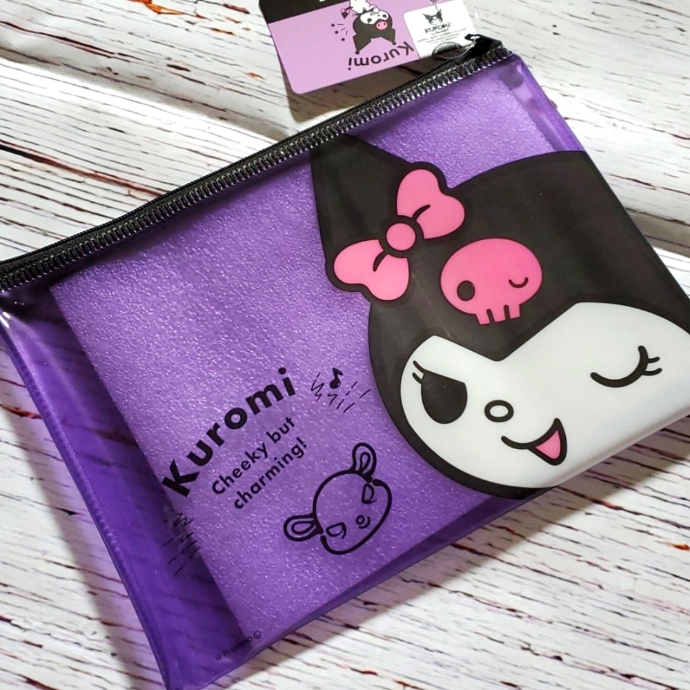 🆕️ SANRIO KUROMI ZIPPER BAG 💜